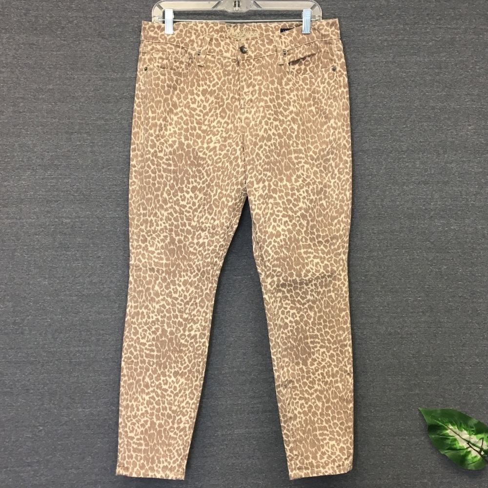 Lucky Brand Legend Animal Print Jeans 31